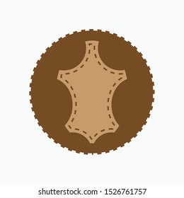 Leather Icon - Vector, Sign and Symbol for Design, Presentation, Website or Apps Elements.