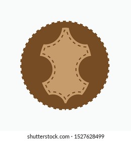 Leather Icon - Vector, Sign and Symbol for Design, Presentation, Website or Apps Elements.