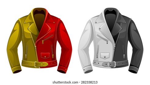 Leather jacket