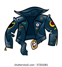 Leather Jacket for rocker or biker