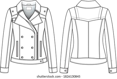 9,840 Leather jacket Stock Illustrations, Images & Vectors | Shutterstock
