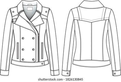 2,803 Leather jacket drawing Images, Stock Photos & Vectors | Shutterstock