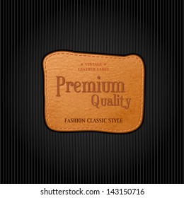 leather jeans badge vector label tag vector leather mark leather jeans badge vector label tag classical texture background scene edge mature mark older luxurious aged best classic value ticket visual