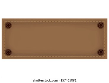 Leather labels,Vintage labels