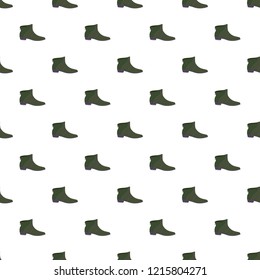 Leather man shoe pattern seamless repeat background for any web design