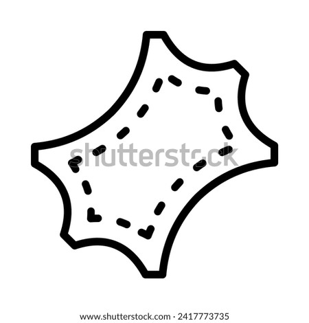 leather, materials, fabrication, textiles icon