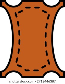 Leather New Icons Design Vector