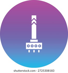 Icono de Vector de cuero perforado. Se puede utilizar para aplicaciones de impresión, móviles y de Web.