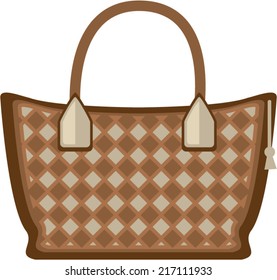 Leather Purse vector