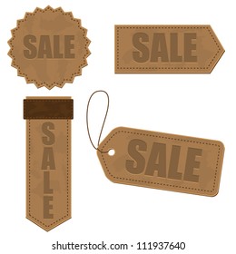 Leather Sale Tag