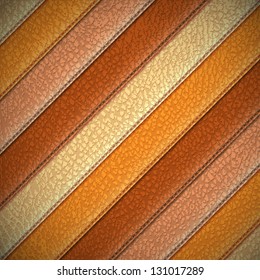 Leather stripes - abstract background eps10