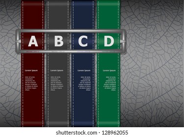 Leather tag
