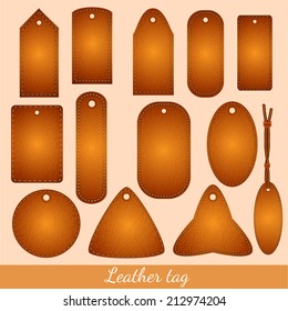 leather tag big collection