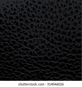 Leather texture background vector