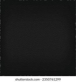 leather texture black background , Vector