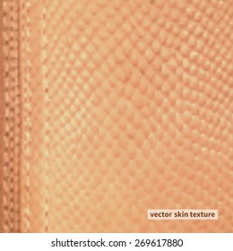 Leather texture closeup for background ocher color