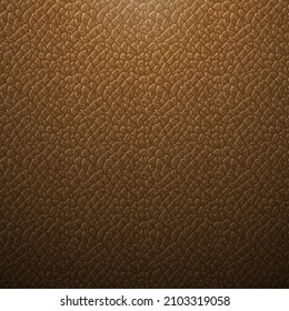 Leather texture seamless brown background. Vector illustration EPS 10.