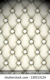 Leather Upholstery eps10