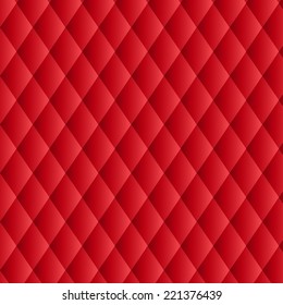 Leather Upholstery Red Background 