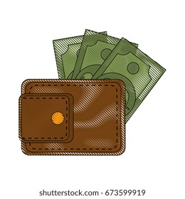 Leather wallet for man