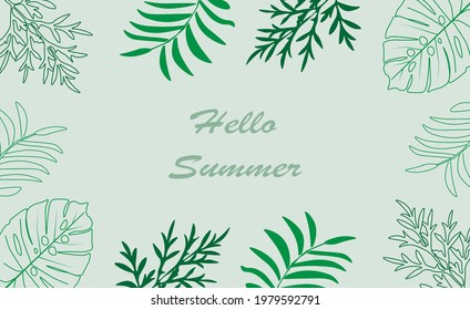 fondo de vacaciones, diseño de fondo de verano