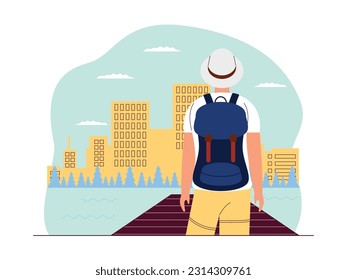 Leave The City for A While, Vacation on A Relaxing River, Travel Alone
