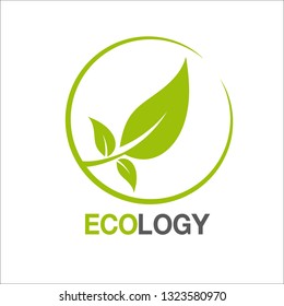 Leave ecology Design Template Element