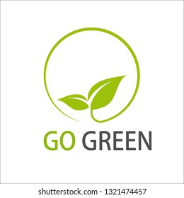 Leave Gogreen Design Template Element