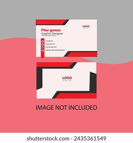 Deje una impresión duradera con nuestra plantilla de diseño de tarjeta de visita de negocios moderna creativa. Elegante, elegante y diseñado profesionalmente para reflejar la esencia de su marca.