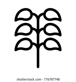  leave Line icon