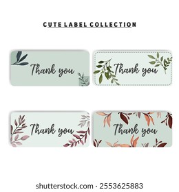leave watercolor sticker template background