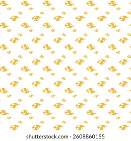Leaves Alone Seamless Vector Pattern Design