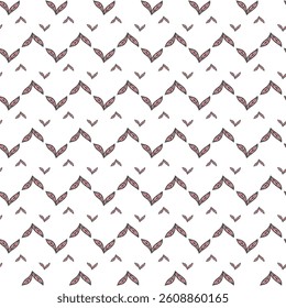 Leaves Alone Seamless Vector Pattern Design