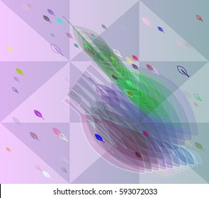 leaves art design