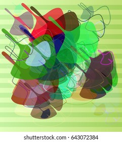 leaves art icon