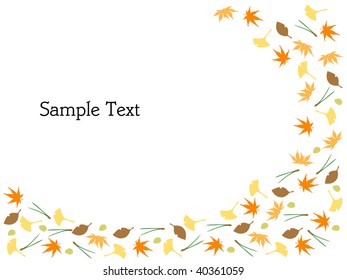 leaves  in autumn