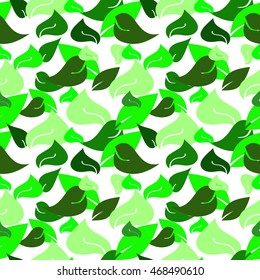 leaves. Autumn. textiles. Seamless pattern. 