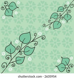 Leaves background