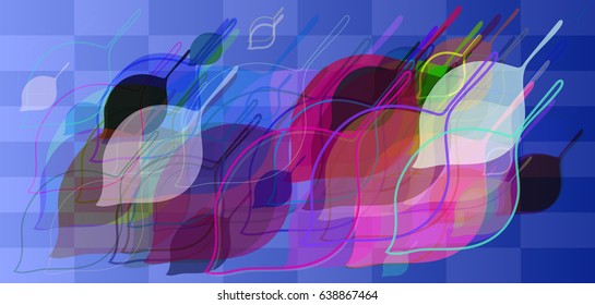 leaves background art