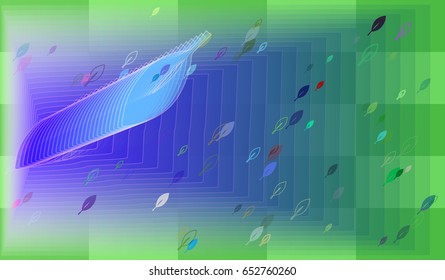 leaves background art