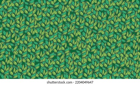 Leaves background easy editable color 