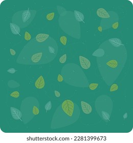 leaves background element wallpaper ilustration