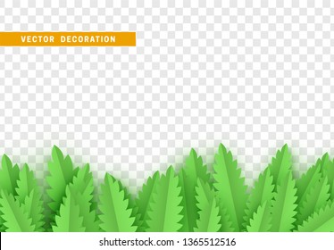 Leaves background. foliage isolated. vector leaf pattern.