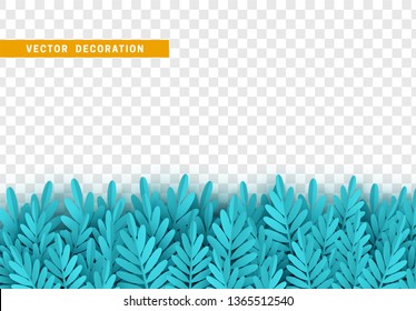 Leaves background. foliage isolated. vector leaf pattern.