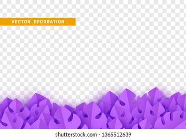 Leaves background. foliage isolated. vector leaf pattern.