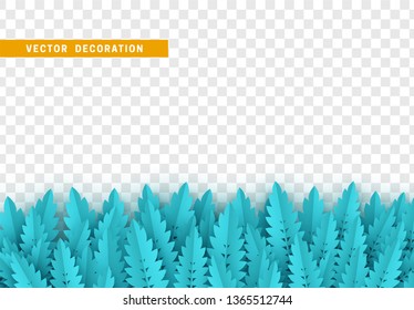 Leaves background. foliage isolated. vector leaf pattern.