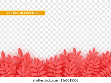 Leaves background. foliage isolated. vector leaf pattern.