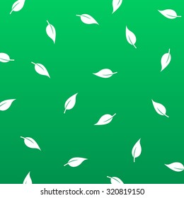 leaves Background set great for any use. Vector EPS10.