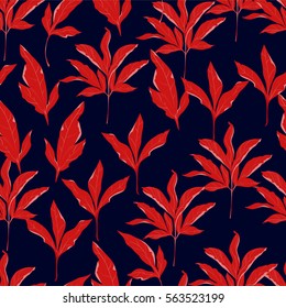  leaves background, trend tropical print