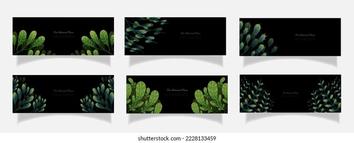 deja un vector de diseño de fondo para ecología 
establecer la naturaleza del paquete deja el fondo
